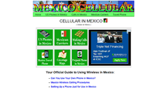 Desktop Screenshot of mexicocellular.com