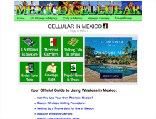 Tablet Screenshot of mexicocellular.com